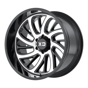 XD Series – XD826 SURGE – Black – 20″x10″ -24mm – Summer Wheels – XD82621068524NRC